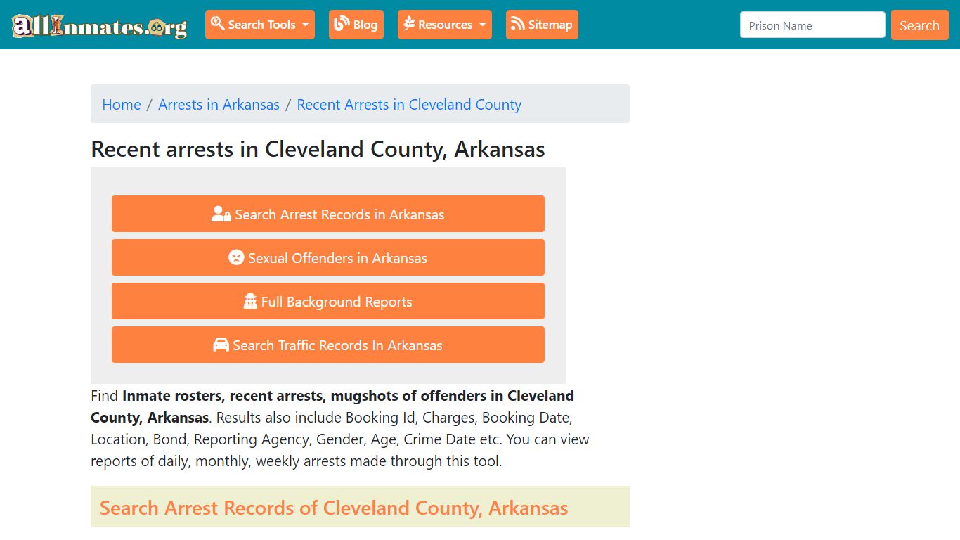 Recent arrests in Cleveland County, Arkansas | Mugshots, Rosters ...